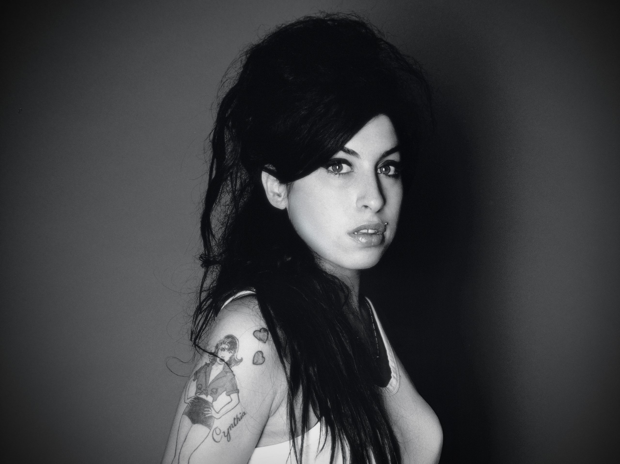 Amy Winehouse BLAG magazine shoot by Sarah J. Edwards. Amy Winehouse is pictured just before Back To Black was released