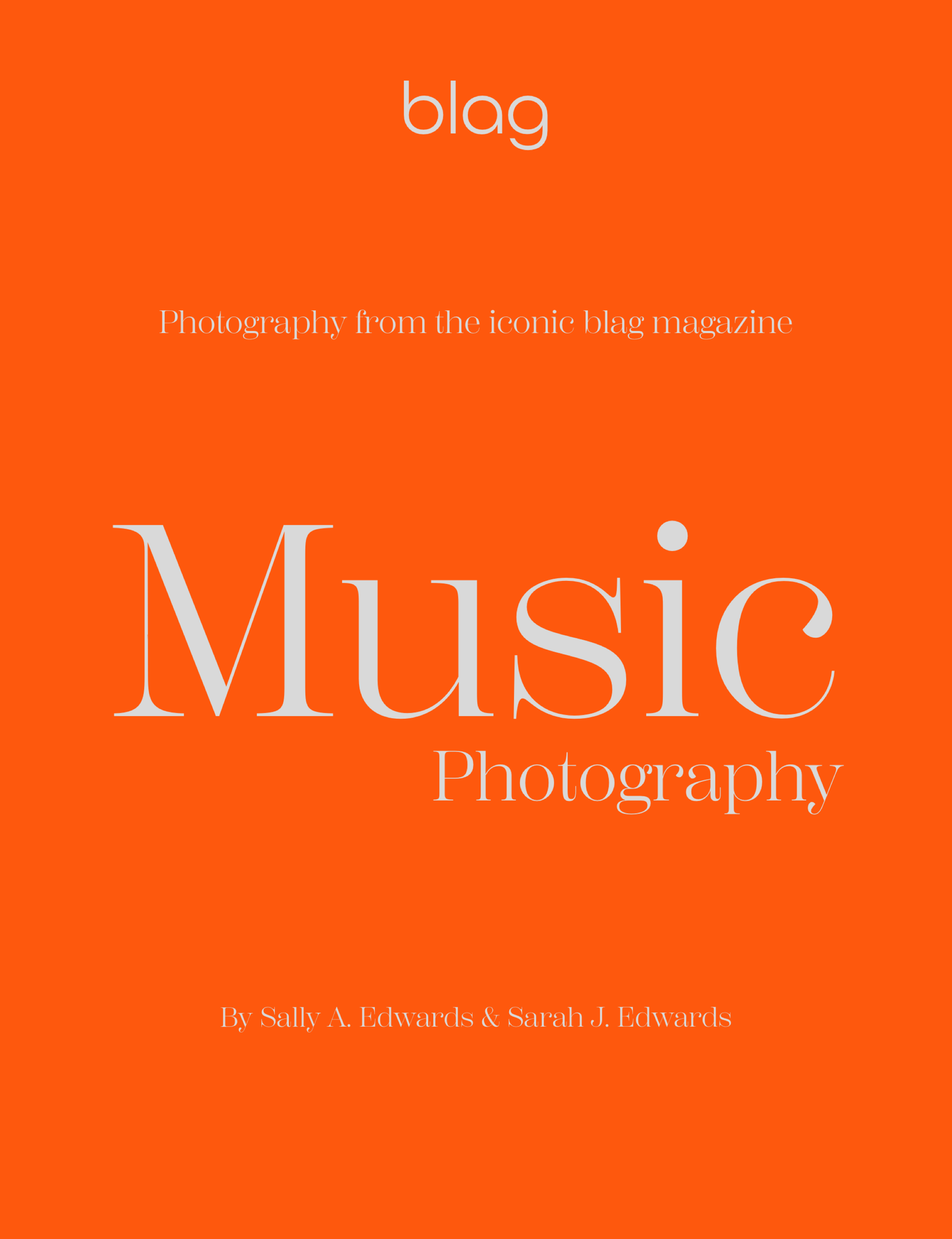 Music Photography Book Volume One by BLAG | Limited Edition