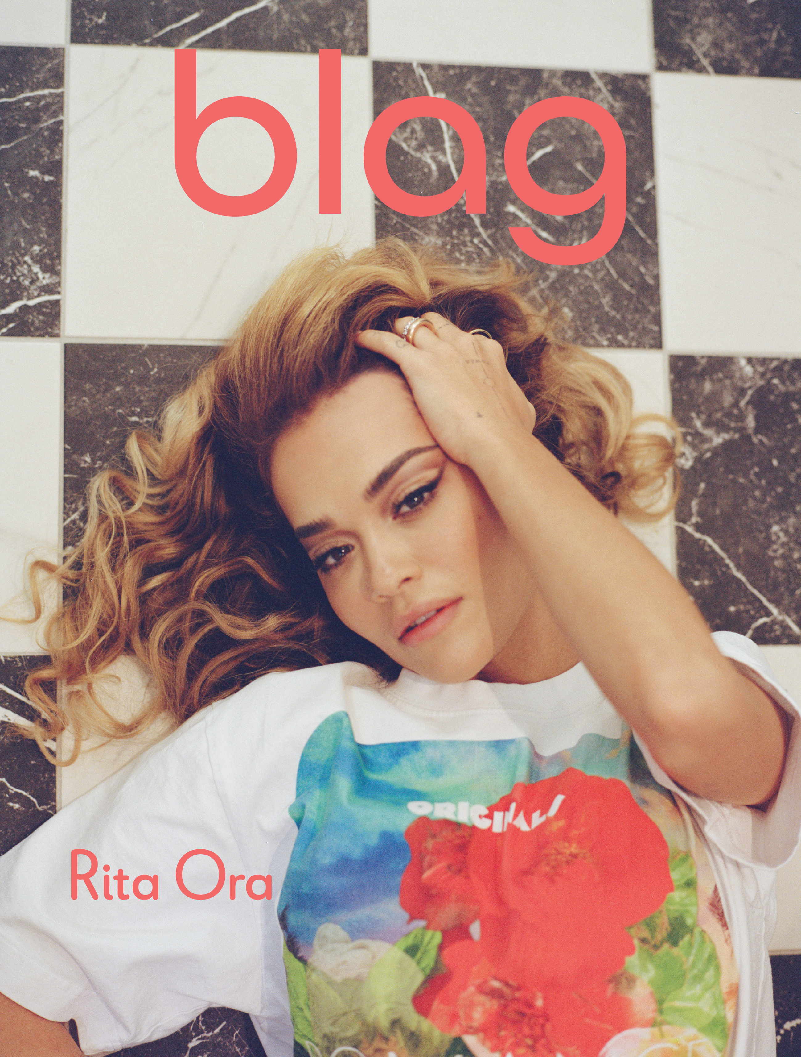 Rita Ora by Sarah J. Edwards for BLAG magazine cover